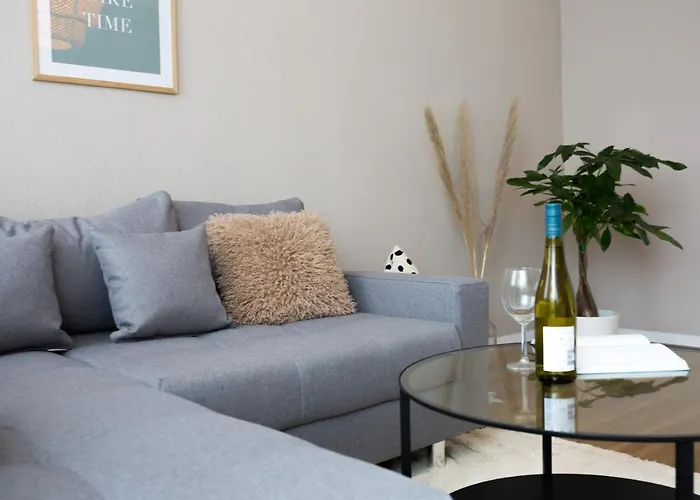 Modernes Apartment Lieblingsfleck I 2 Schlafzimmer I 4 Betten I Zentrumsnah
