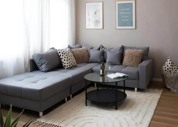 Modernes Apartment Lieblingsfleck I 2 Schlafzimmer I 4 Betten I Zentrumsnah